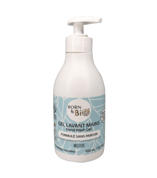 Hand wash gel Neutral Fragrance-free formula - Certified organic