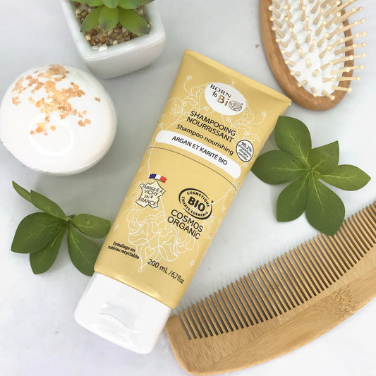 Shampooing Nourrissant Argan et Karité - Certifié Bio